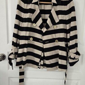 Kate Spade Cream and Navy Jacket